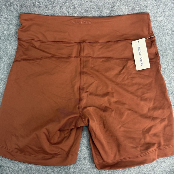 NWT Outdoor Voices Womens Move Free 6" short in Saddle XXL Athletic Workout - Picture 2 of 9